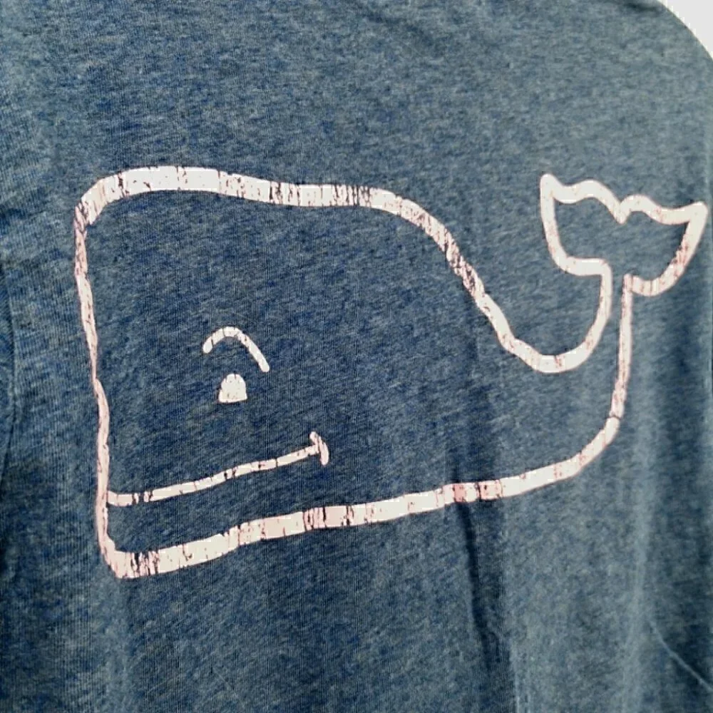 Vineyard Vines Women's XS Cotton Pink Whale Top - Picture 10 of 11